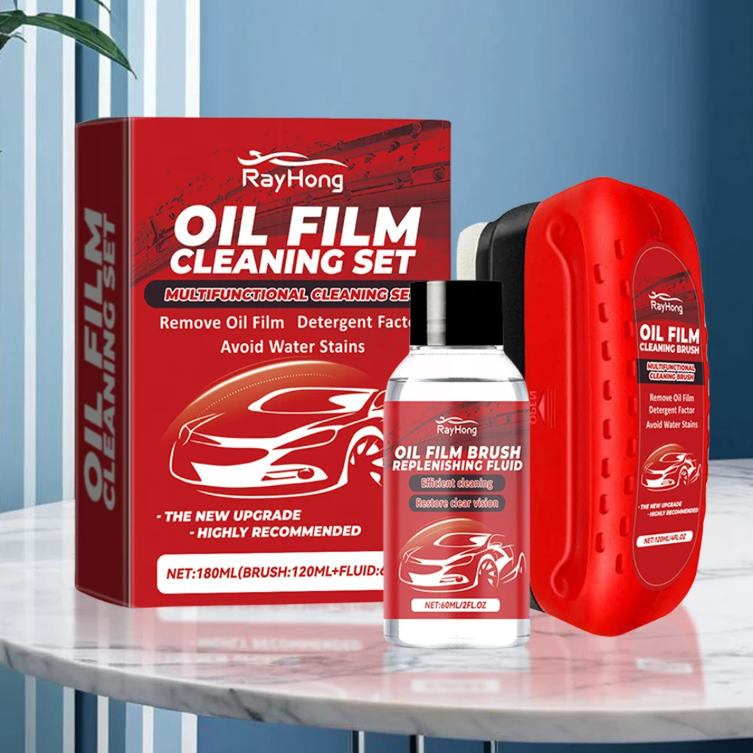Cepillo Antiempañante Oil Film para una visión clara y segura 👀🛣️